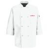 Eight Pearl Button Chef Coat with Thermometer Pocket Thumbnail